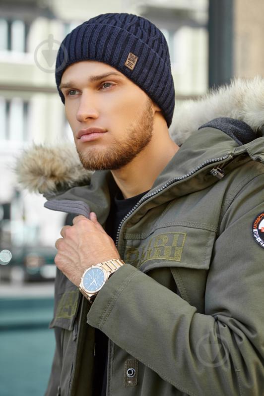 Мужская шапка «Тарантино» Braxton джинсовый 56-59