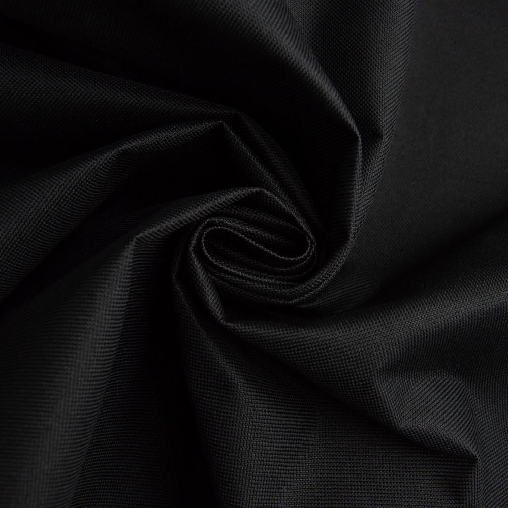 Ткань тентовая Оксфорд 380 г/м2 водостойкая 150 см Черный (27555)