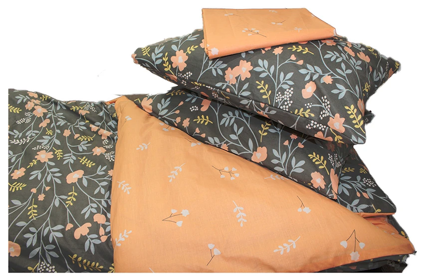 Комплект постільної білизни з компаньйоном TAG tekstil R4170 сімейний (1252) - фото 2