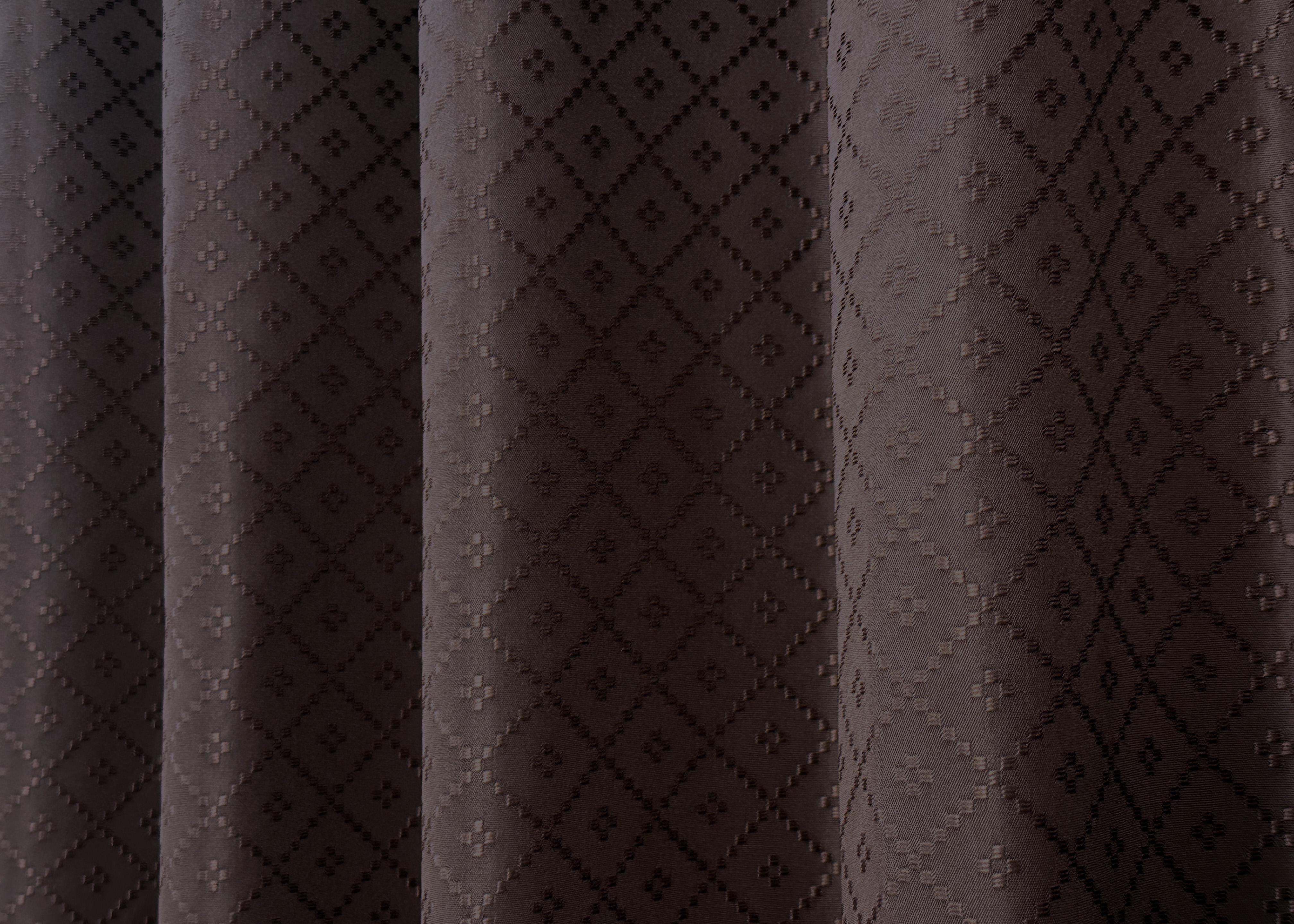 Комплект штор VR-Textil № 1746ш жаккард 145х270 см 2 шт. Коричневый (33-0704) - фото 7 Комплект штор VR-Textil № 1746ш жаккард 145х270 см 2 шт. Коричневый (33-0704) - фото 7