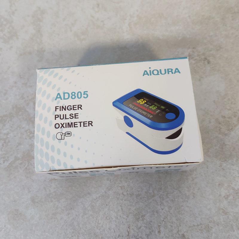 Пульсоксиметр AIQURA AD805 Blue - фото 6