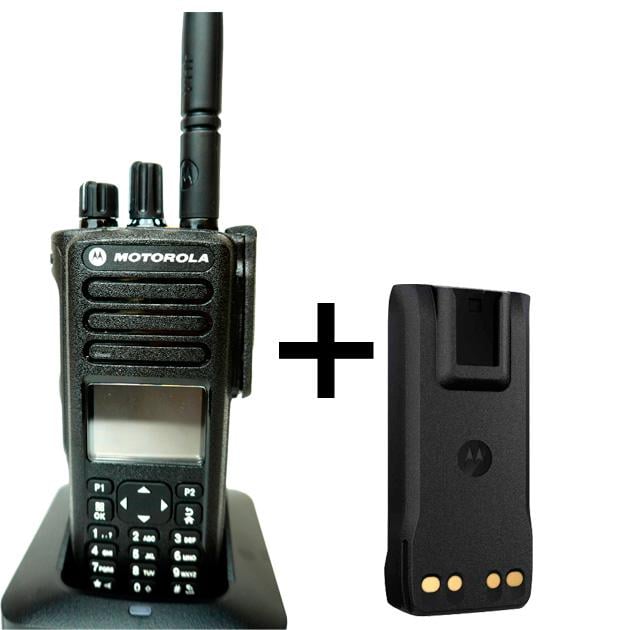 Радіостанція цифрова Motorola DP4800 VHF та додатковий акумулятор - фото 5