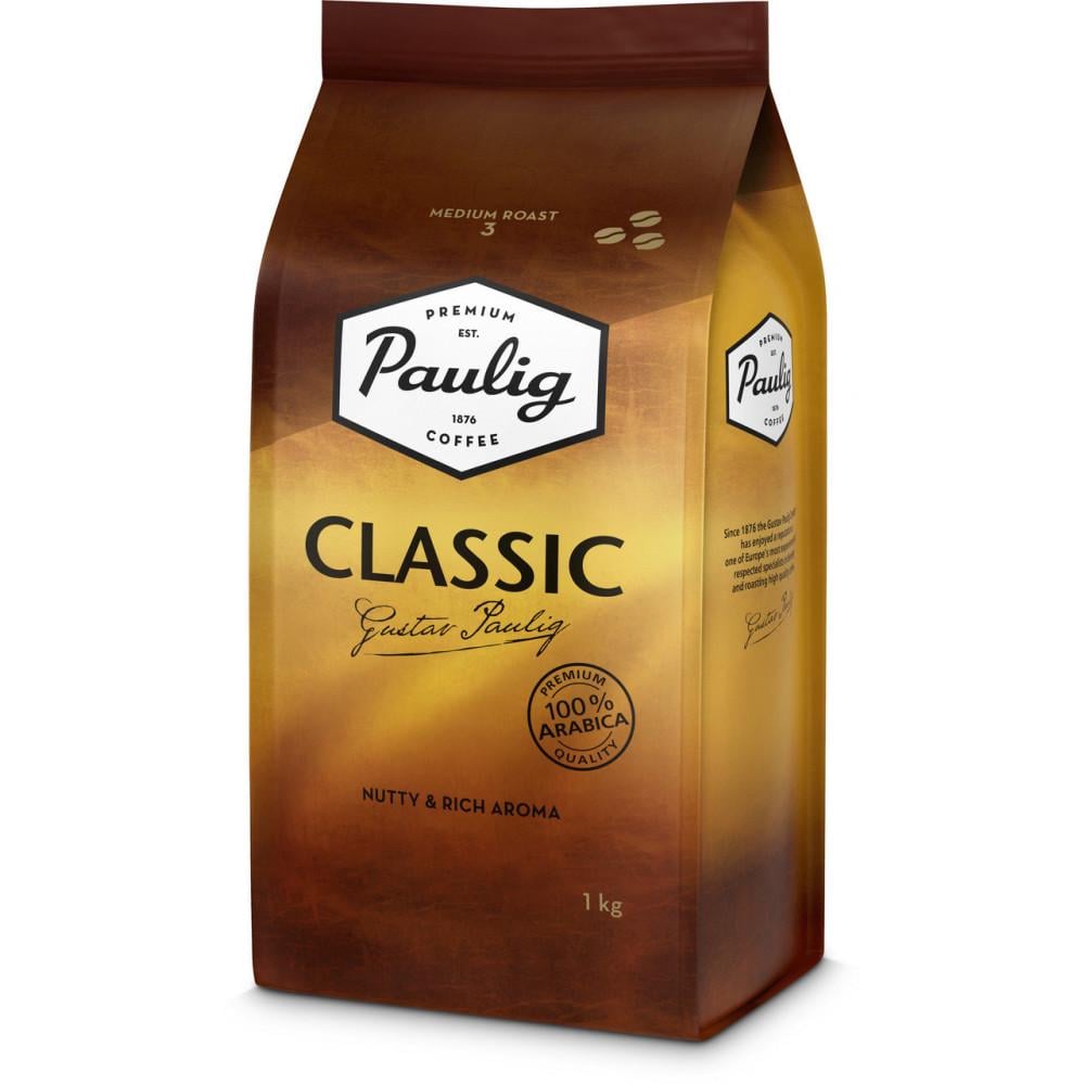 Кофе в зернах Paulig Classic 1 кг Кофе в зернах Paulig Classic 1 кг