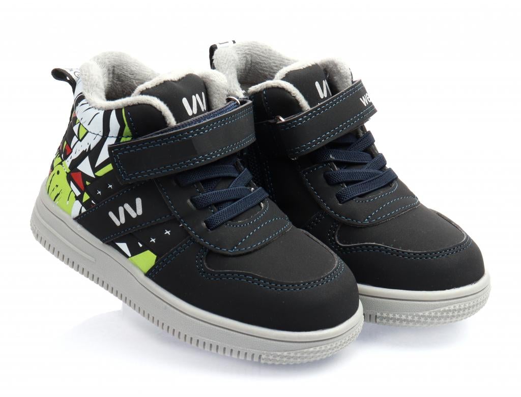 Черевики осінні для хлопчиків 65207 р. 23 Синьо-білий