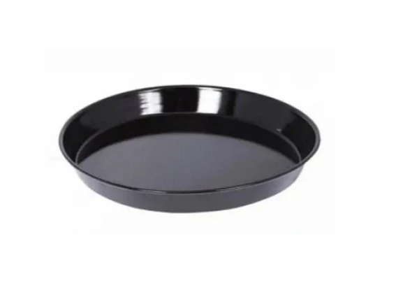 Противень круглый для выпечки Asel эмалированное антипригарное покрытие 34 см (31732077)