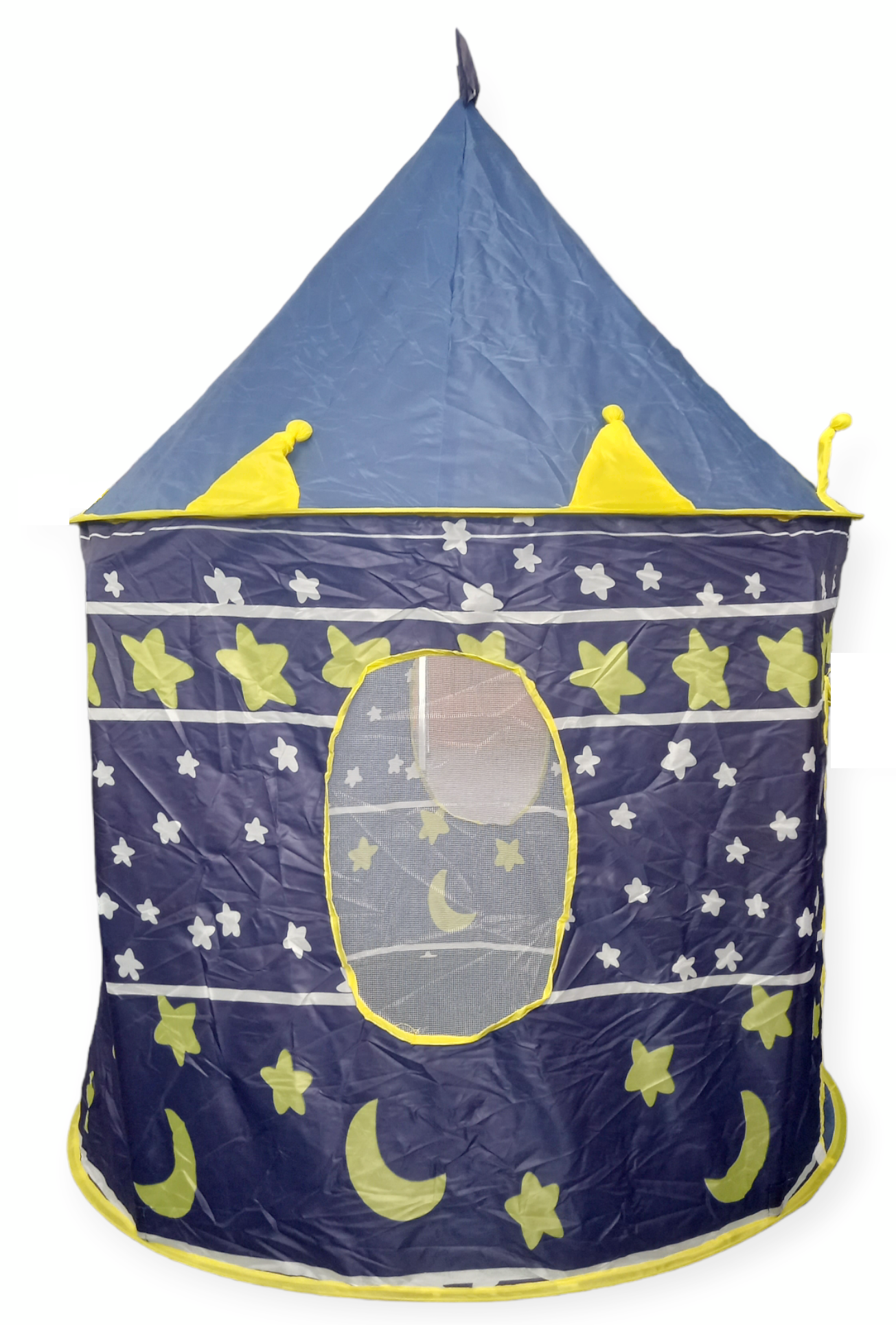 Палатка детский игровой замок принцессы с сумкой Kid’s tent 520 Синий - фото 6