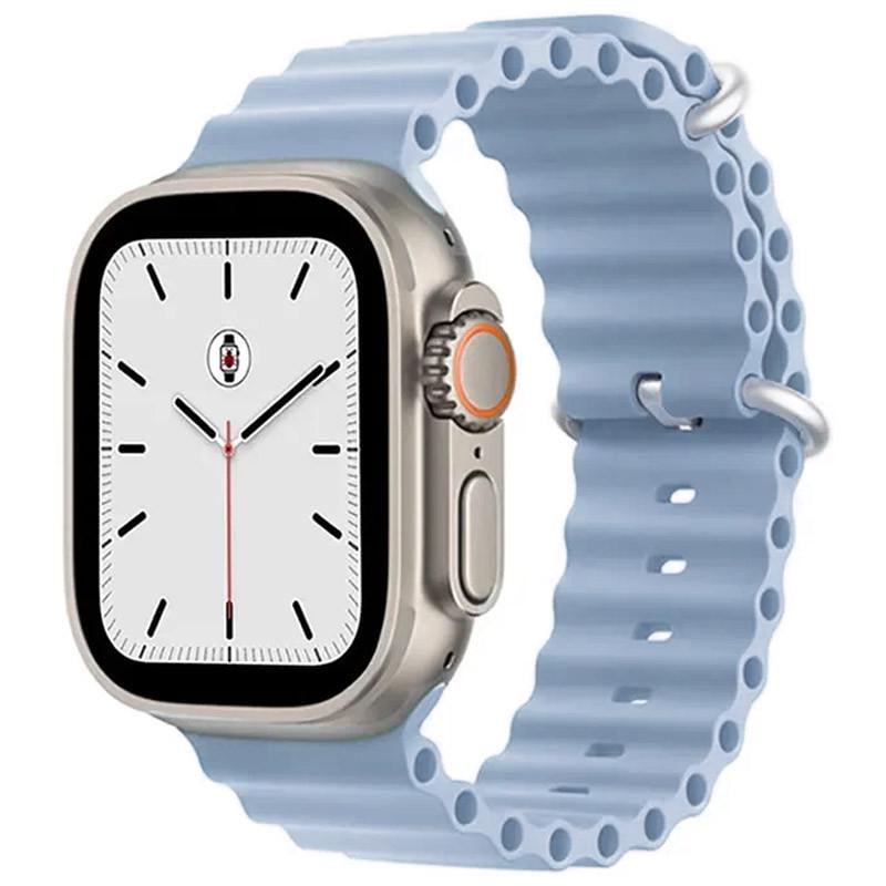 Ремешок Ocean Band для Apple watch 42 мм/44 мм/45 мм/49 мм Lilac Blue (00000059155_6) - фото 1