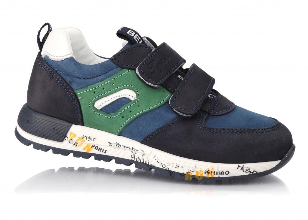 Кроссовки Topitop для мальчиков нубук р. 26 Синий (189)