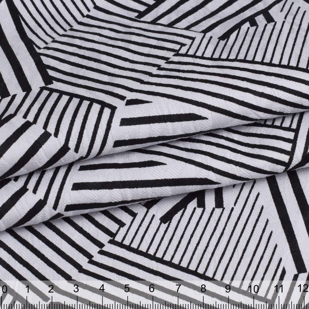 Ткань коттон-жаккард стрейч в полосы ширина 155 см Разноцветный (11836.010) - фото 3 Ткань коттон-жаккард стрейч в полосы ширина 155 см Разноцветный (11836.010) - фото 3