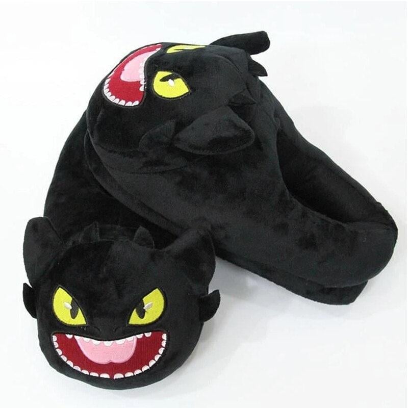 Тапочки Kigurumi Беззубик р. 35-43 Чорний (6108)