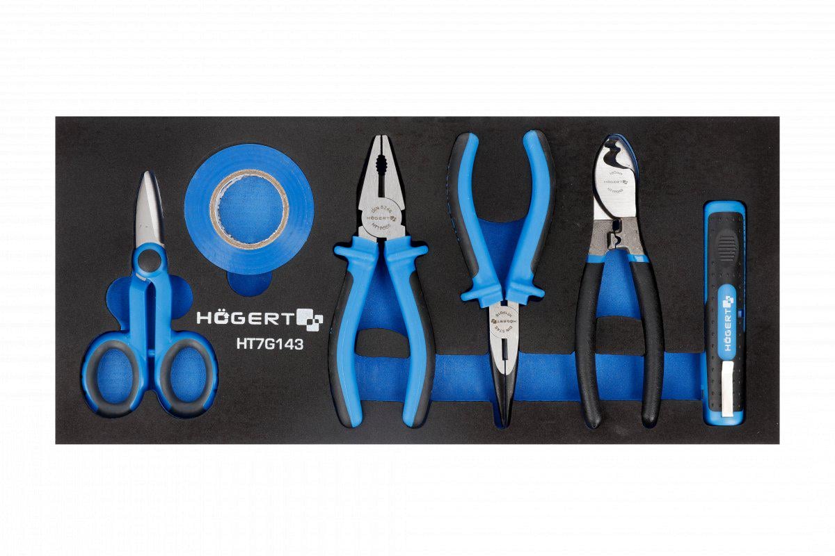 Набор EVA инструментов ложемент 6 шт. (HT7G143)