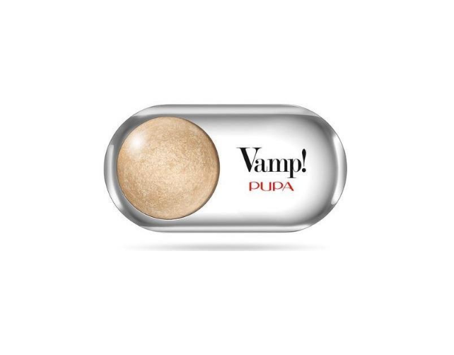 Тіні для повік Pupa Vamp Eyeshadow Wet & Dry 201 Champagne Gold 1,5 г (2195856583) - фото 1