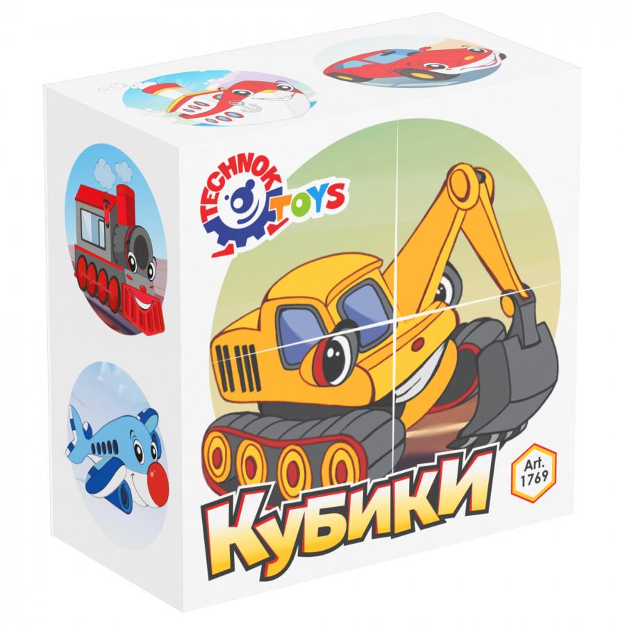 Іграшка ТехноК кубики У світі техніки (1769)