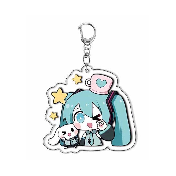 Брелок Hatsune Miku Vocaloid акрил (26528)