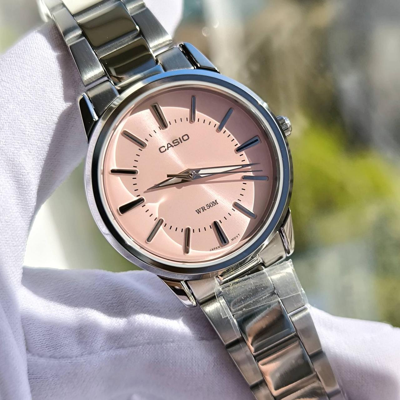 Наручний годинник жіночий Casio LTP-1303D-4A d 30 мм Рожевий (2542154107) - фото 2