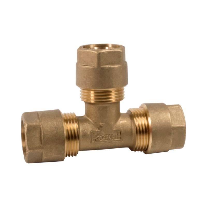 Тройник обжимной Valsir Pexal Twist 40 3,5 мм (VS0101125) Тройник обжимной Valsir Pexal Twist 40 3,5 мм (VS0101125)