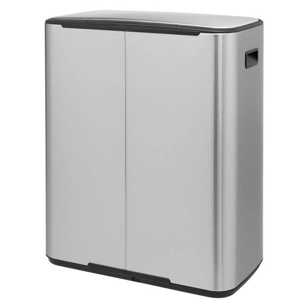 Бак для сміття Brabantia Bo Pedal Bin 2х30 л Темно-сірий (211461) - фото 2