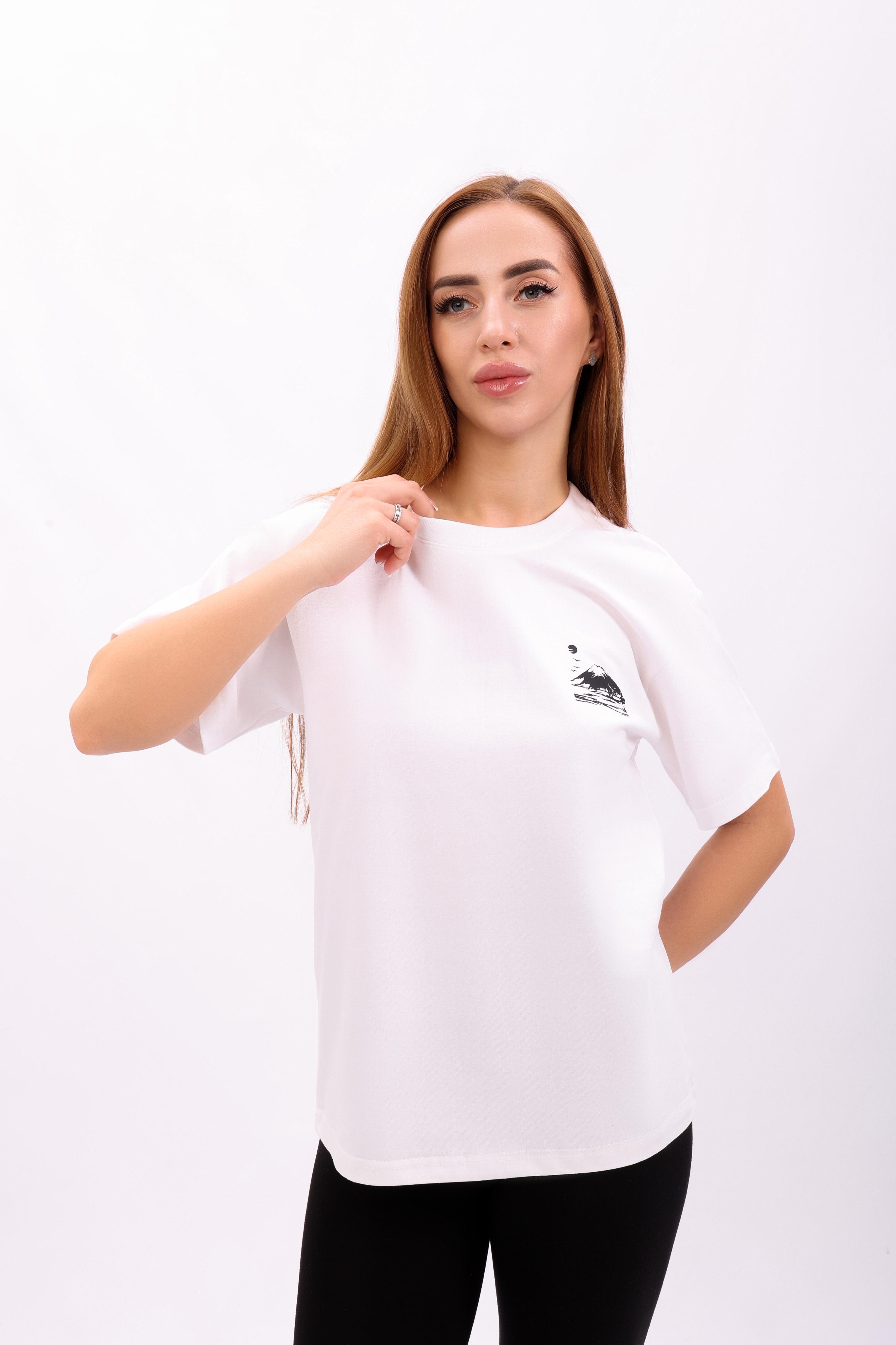 Футболка женская Where Uwear 347113 L Белый (347113_L)