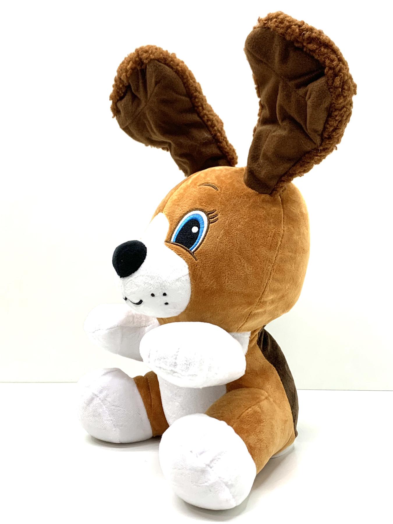 Зайка интерактивный Bambi Пушистые зверята 33 см Коричневый (M 5708 I UA) - фото 2