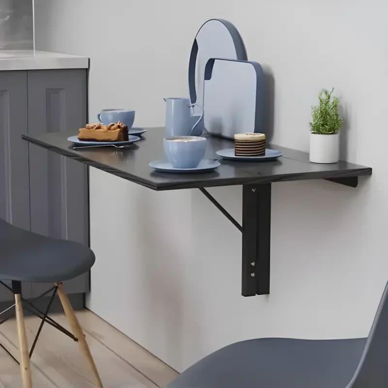 Обеденный стол-трансформер настенный Ferrum-decor Ника металл/ДСП 16 мм 420x900x500 мм Черный/Сосная Кембра (FRD-105166) Обеденный стол-трансформер настенный Ferrum-decor Ника металл/ДСП 16 мм 420x900x500 мм Черный/Сосная Кембра (FRD-105166)