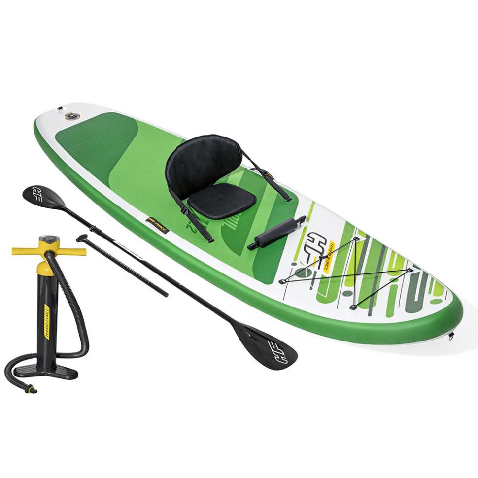 SUP-дошка 65310 весло/ручний насос/сумка 340х89x15 см (8576)