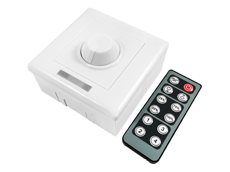 Диммер для светодиодной ленты инфракрасный LEDUA 12-24V 16A 12 кнопок 1 канал (8536)