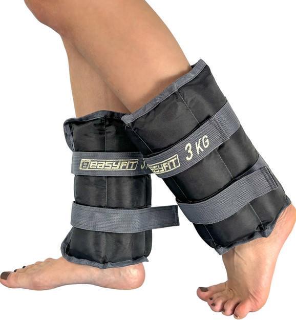 Утяжелители EasyFit для ног и рук 2 шт. 3 кг (EF-WHT-3) Утяжелители EasyFit для ног и рук 2 шт. 3 кг (EF-WHT-3)