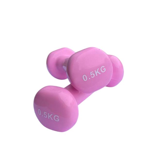 Гантель для фитнеса Generation Fitness FF51D3B с виниловым покрытием 0,5 кг Розовый (FF51D3B-0.5kg pink) - фото 3 Гантель для фитнеса Generation Fitness FF51D3B с виниловым покрытием 0,5 кг Розовый (FF51D3B-0.5kg pink) - фото 3