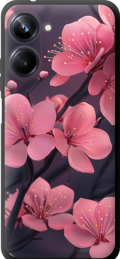 Чехол на Realme 10 Pro Пурпурная сакура (6075b-2945-42517)