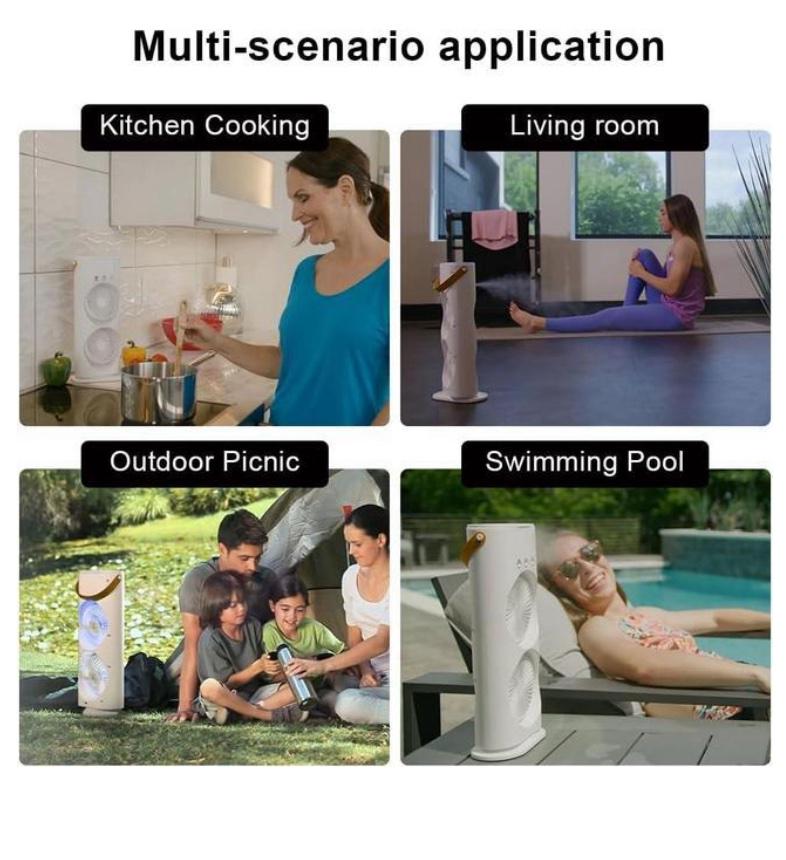 Вентилятор акумуляторний 8420 з охолодженням і зволоженням 8420 - фото 3 Вентилятор акумуляторний 8420 з охолодженням і зволоженням 8420 - фото 3