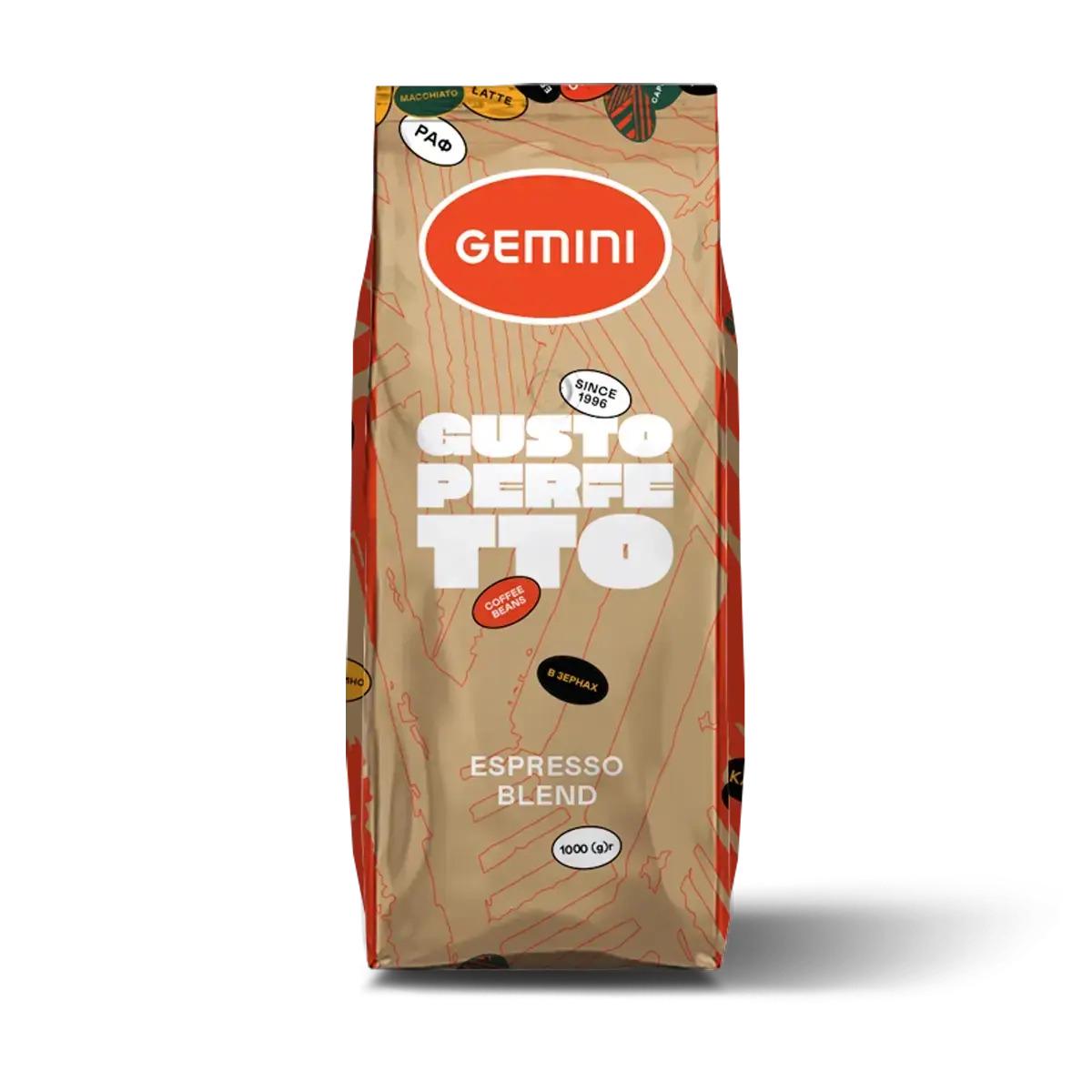 Кофе в зернах Gemini Gusto Perfetto 1 кг (G1051014) Кофе в зернах Gemini Gusto Perfetto 1 кг (G1051014)