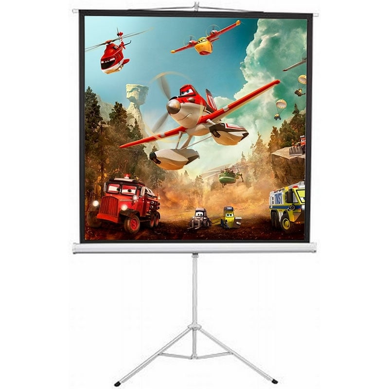 Екран проекційний EQUIPIFY ESDB118 мобільний тринога 118" 213x213 см 1:1 (tf2655) - фото 13