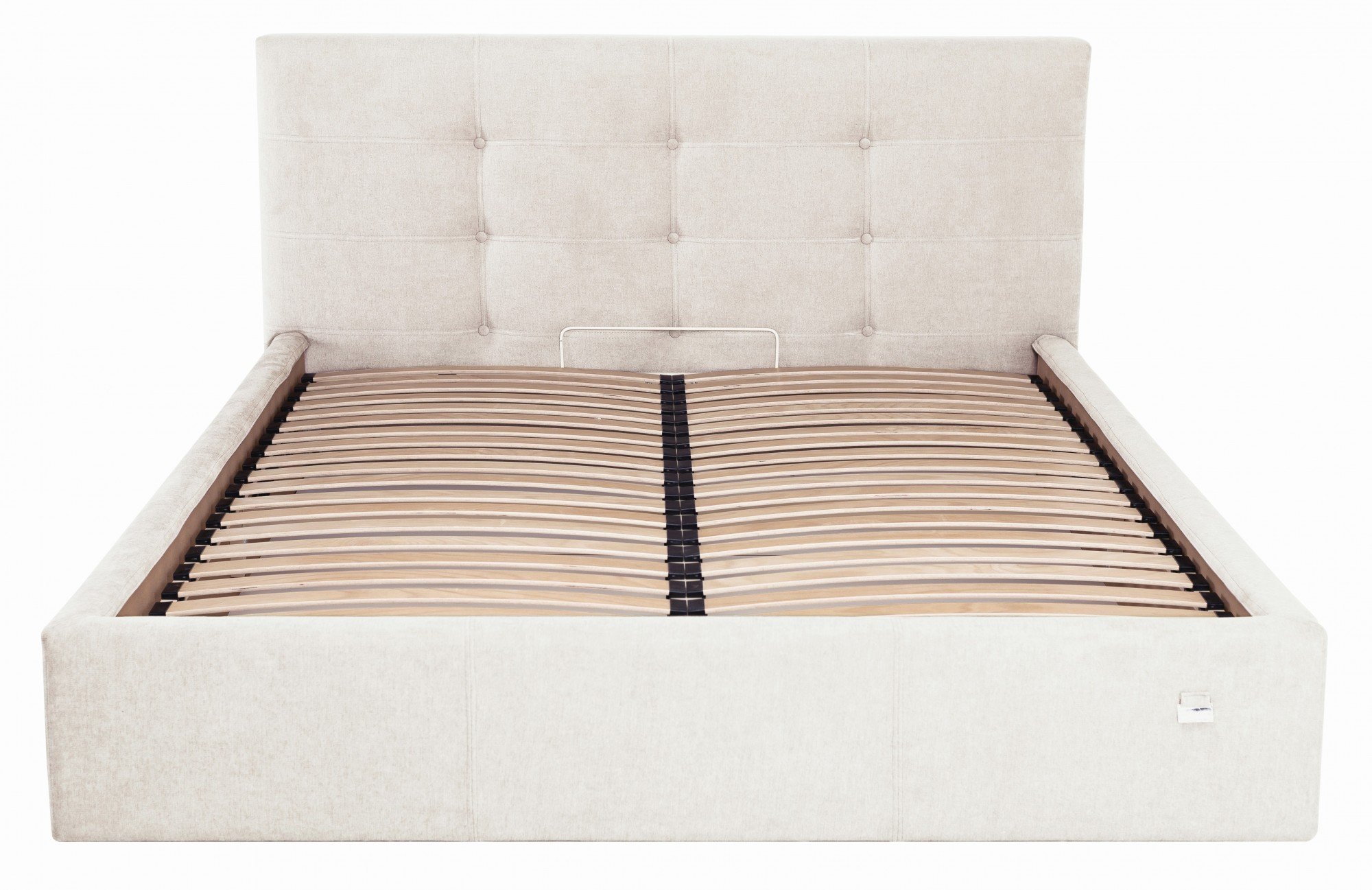 Кровать двуспальная Manchester VIP Мисти Milk 160х190 см Бежевый