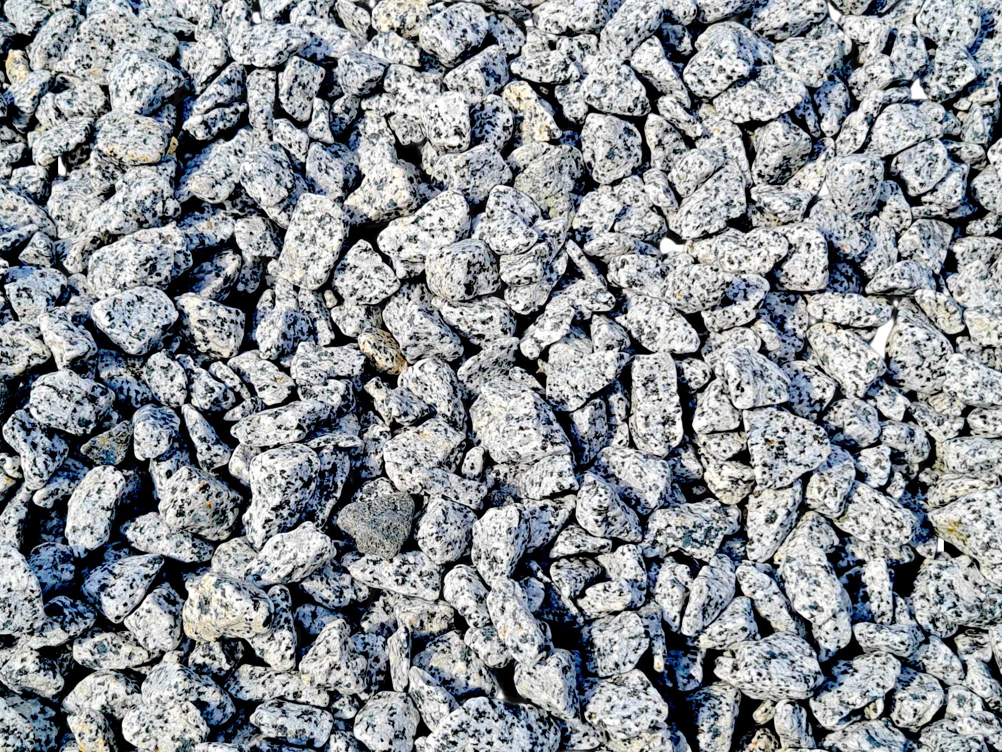 Галька для памятников и ландшафта STONELAK BONES STONE фр. 2-4 см 20 кг Silver