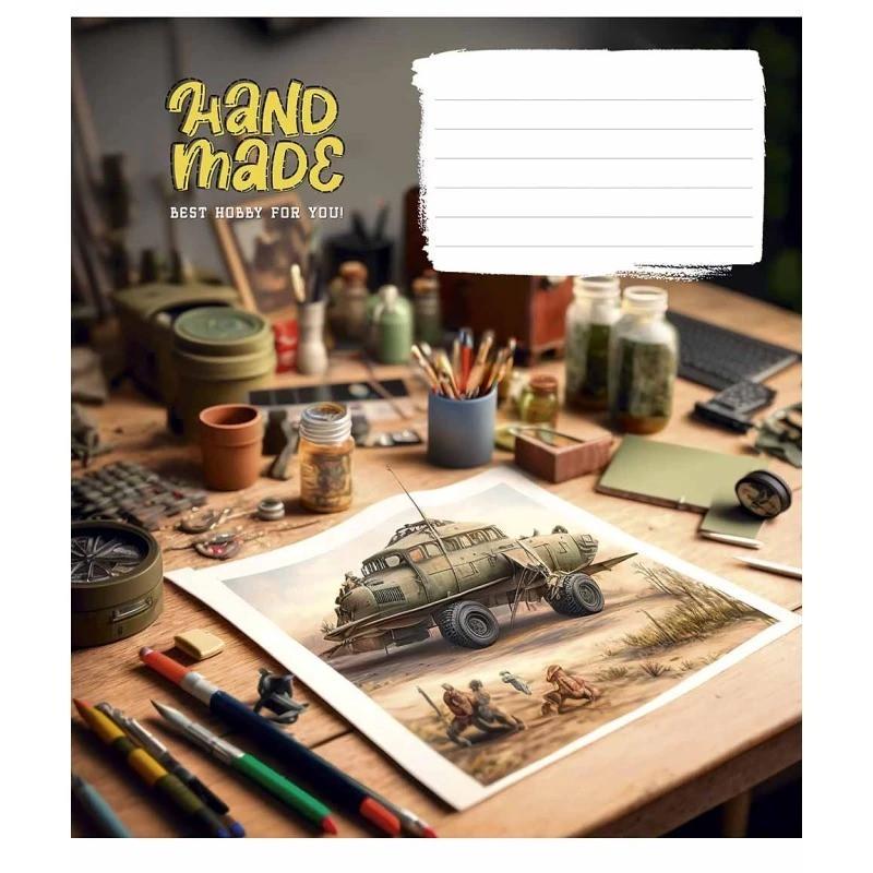 Зошит учнівський "My hobby" 012-3286K-4 в клітинку 12 аркушів