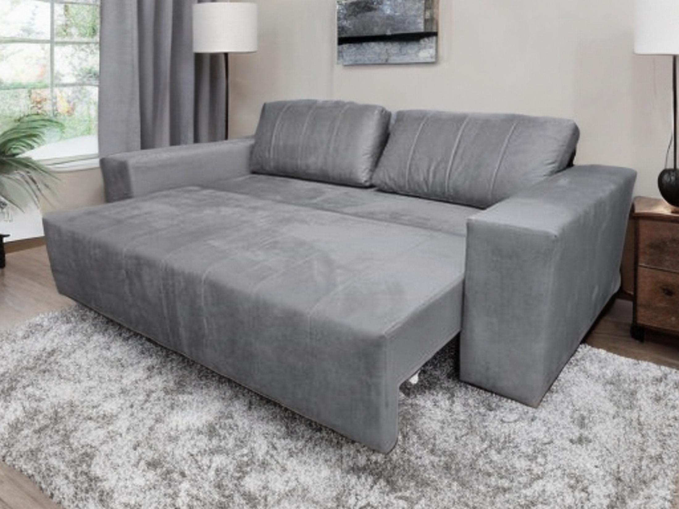 Диван RidneTut Ford Alaska 93 еврокнижка 235х102 см Серый (434106-93) - фото 3