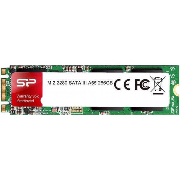 SSD накопичувач Silicon-Power A55 M.2 256GB (SP256GBSS3A55M28) - фото 1