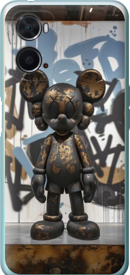 Чехол на Oppo A76 Bronze kaws v2 (6098u-2760-42517)