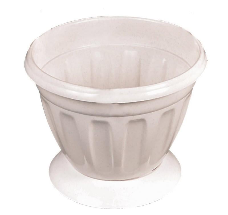 Кашпо Господар Софи D 15 см White (92-8010)