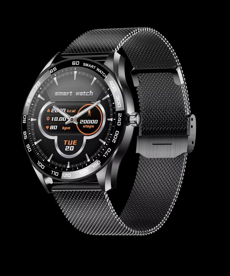 Смарт-годинник LEMFO MK28 2 ремінці Black (326ddede) Смарт-годинник LEMFO MK28 2 ремінці Black (326ddede)