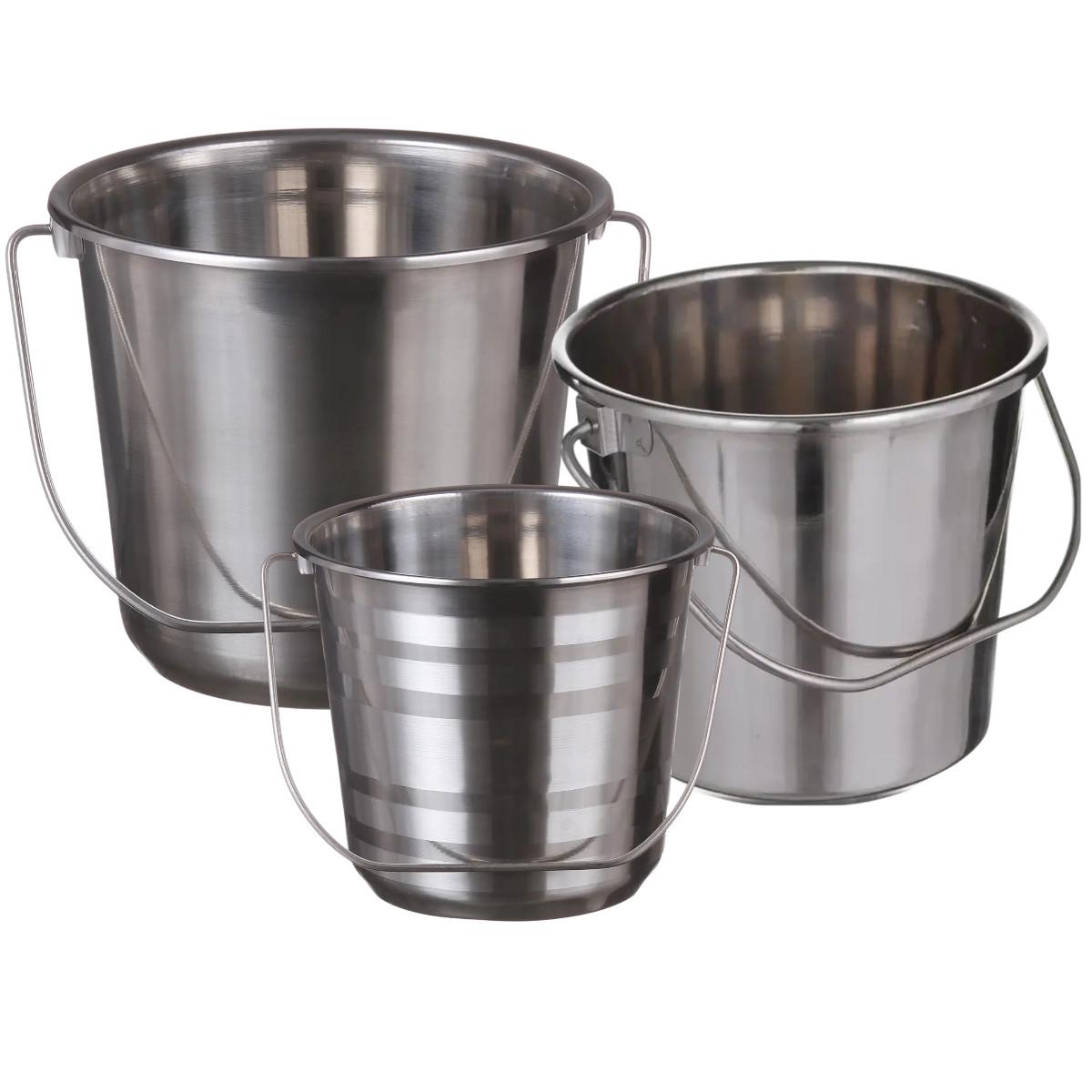 Набор ведер пищевых A-PLUS 3 шт.