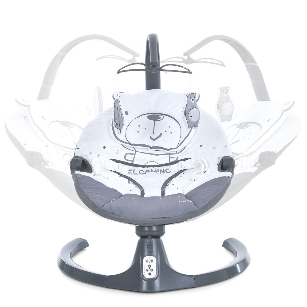 Убаюкивающий центр El Camino ME 1116 CUTE Dark Gray - фото 3 Убаюкивающий центр El Camino ME 1116 CUTE Dark Gray - фото 3