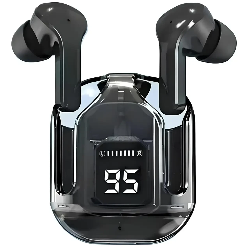 Наушники Bluetooth беспроводные HK3 TWS вакуумные с LED-дисплеем/шумоподавлением/микрофоном/игровым режимом/зарядный кейс (35778130)
