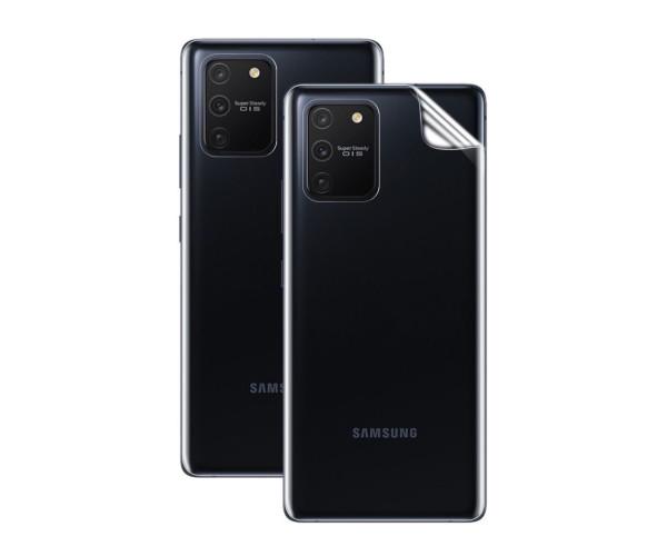 Противоударная гидрогелевая пленка Hydrogel Film для Samsung Galaxy S10 Lite на заднюю панель, Transparent Противоударная гидрогелевая пленка Hydrogel Film для Samsung Galaxy S10 Lite на заднюю панель, Transparent