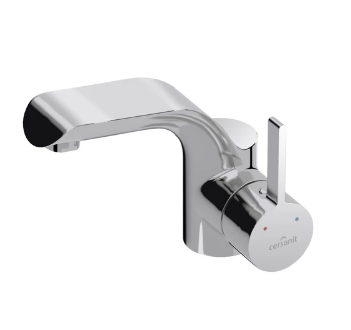 Смеситель для умывальника Cersanit LUVIO S951-142 с донным клапаном Click-Clack (000012477)