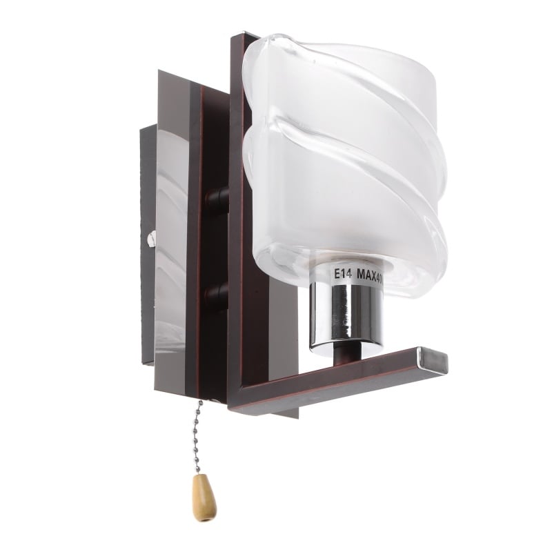 Бра Brille BR-589W/1E14 CH+W (L66-034)