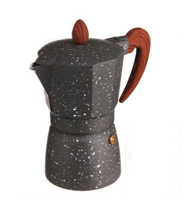 Кофеварка A-Plus 2084 на 3 чашки алюминий (DR001313)