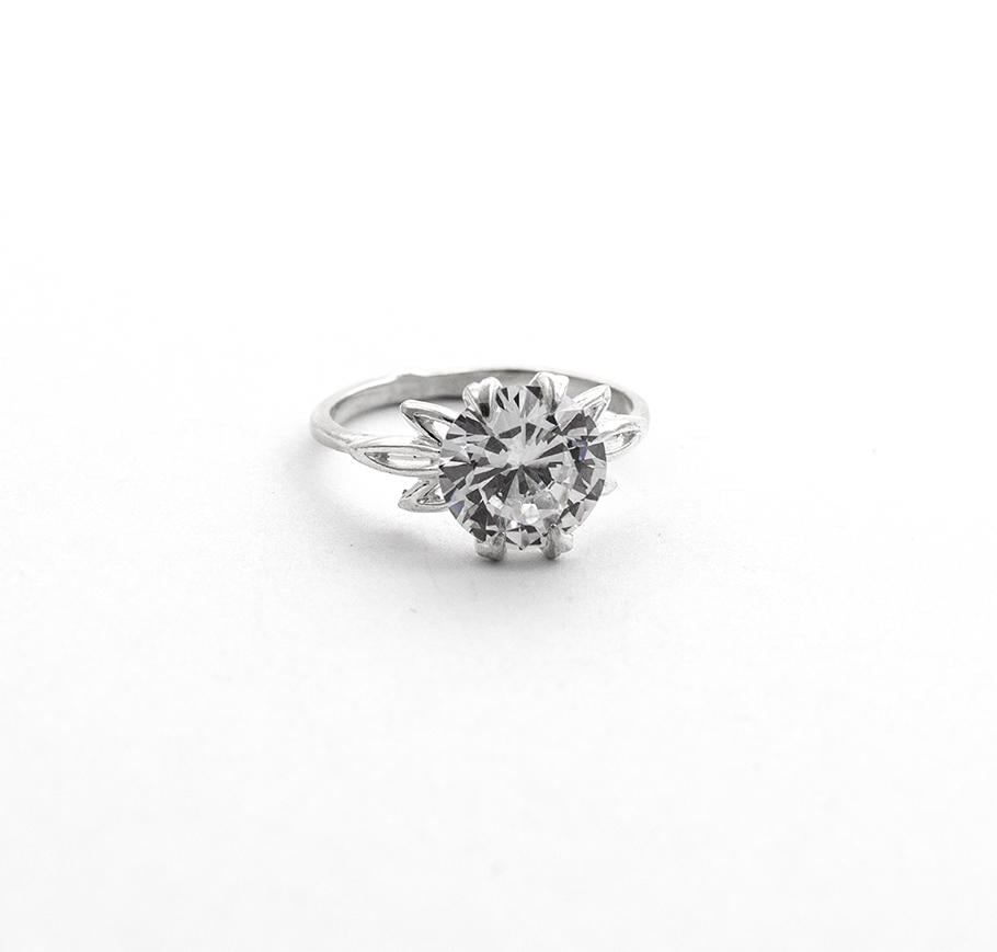 Перстень серебряный с фианитом Maxi Silver 7909 SE р. 18,5 (8790985)