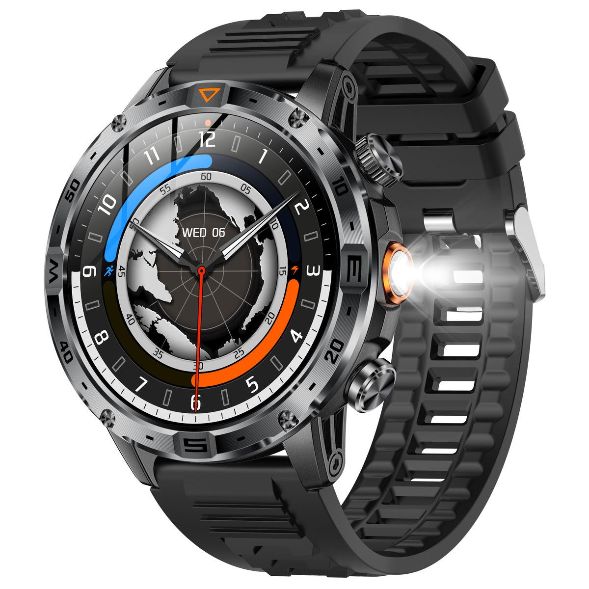 Смарт-часы Smart Fire Rubber с компасом (2149)