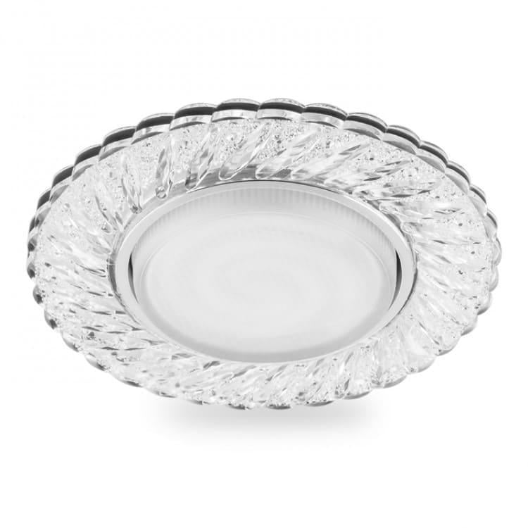Точковий світильник врізний Feron CD4021 з LED-підсвіткою GX53 (37053)
